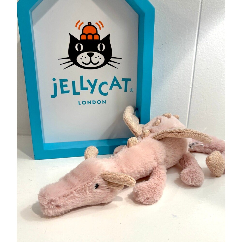 Jellycat Rose Dragon [ Little ] NWOT ‼️RETIRED